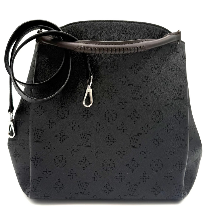 Mahina Babylone PM Bag in Black Leather