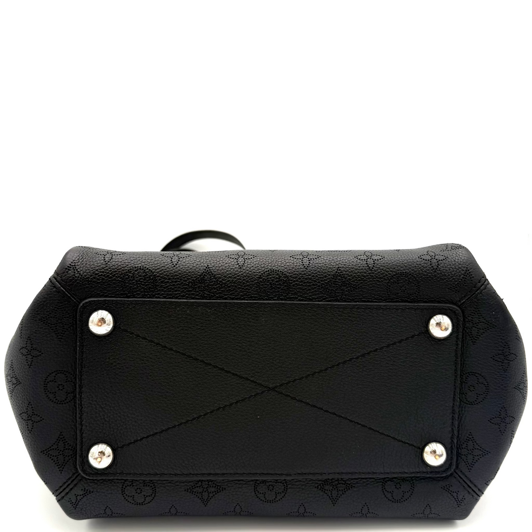 Mahina Babylone PM Bag in Black Leather