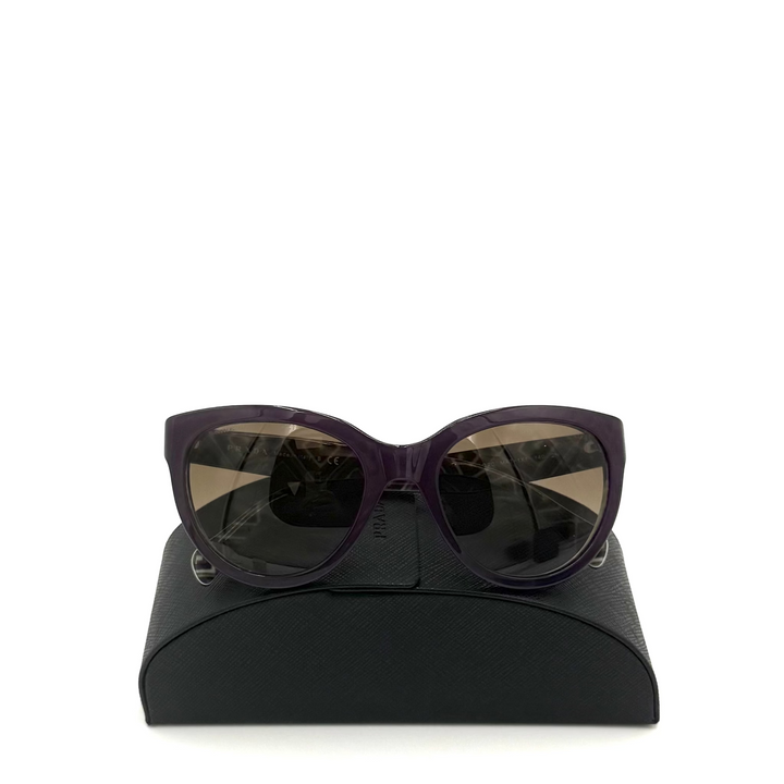 Violet Cat Eye Acetate Sunglasses