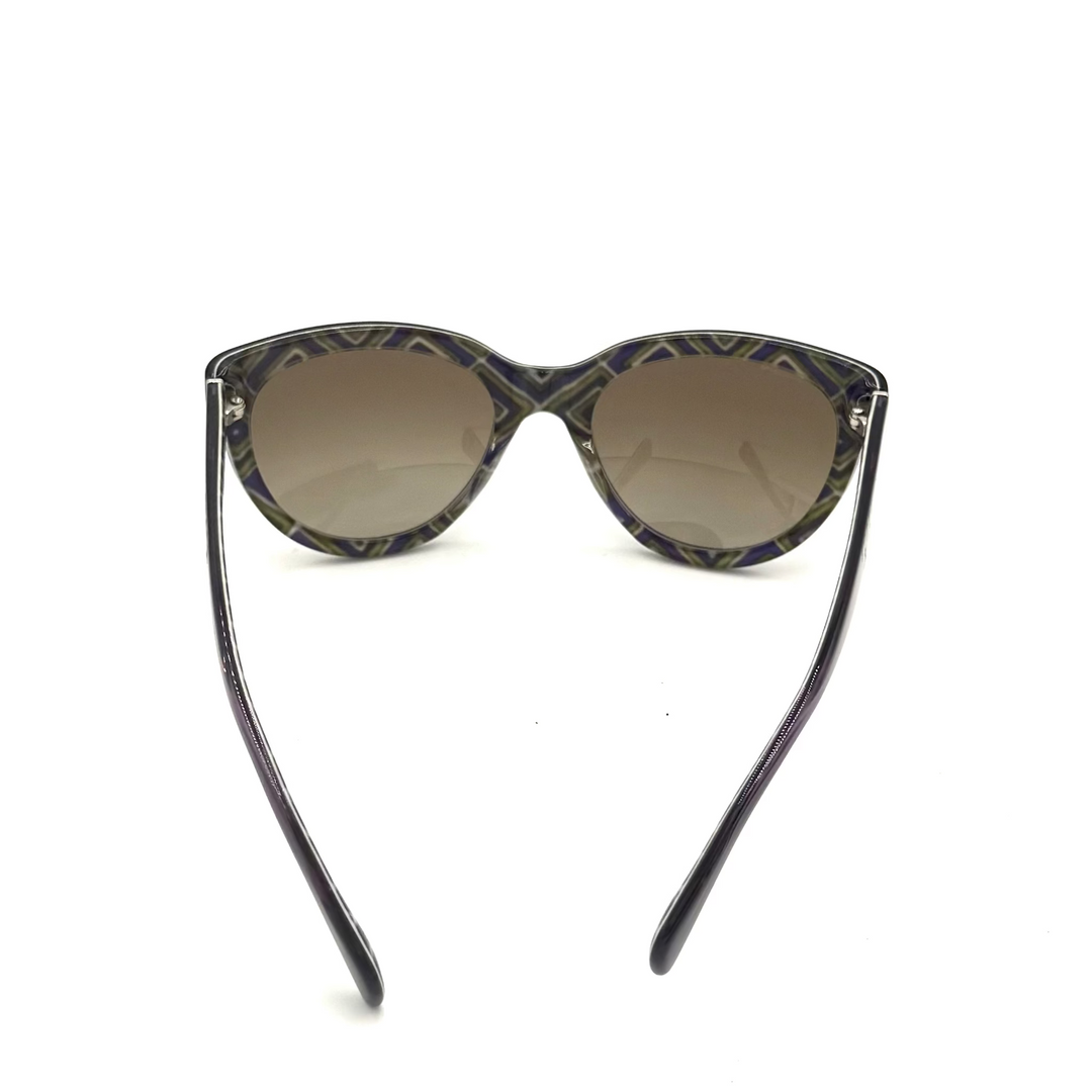 Violet Cat Eye Acetate Sunglasses