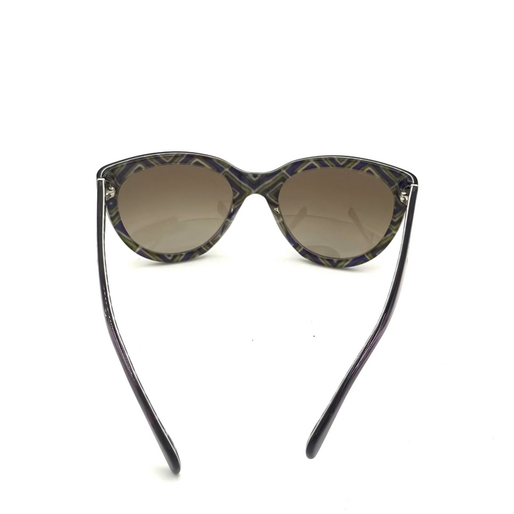 Violet Cat Eye Acetate Sunglasses
