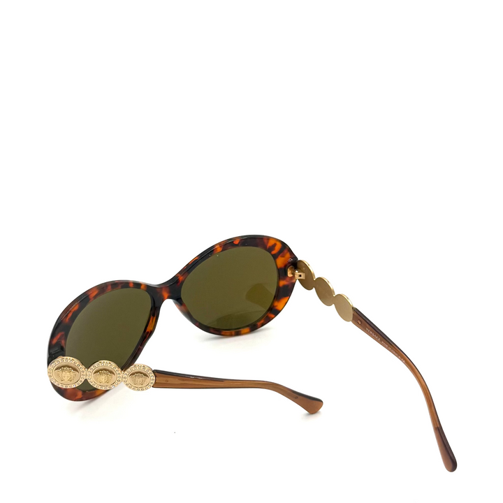 Versace Medusa Medallions Acetate Sunglasses