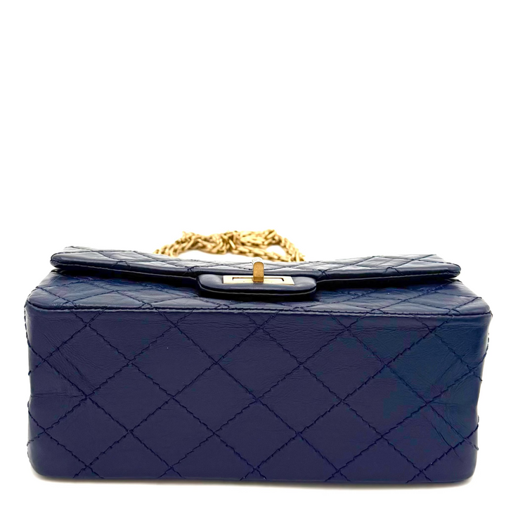 2.55 Reissue Mini Aged Calfskin Quilted Leather Bag