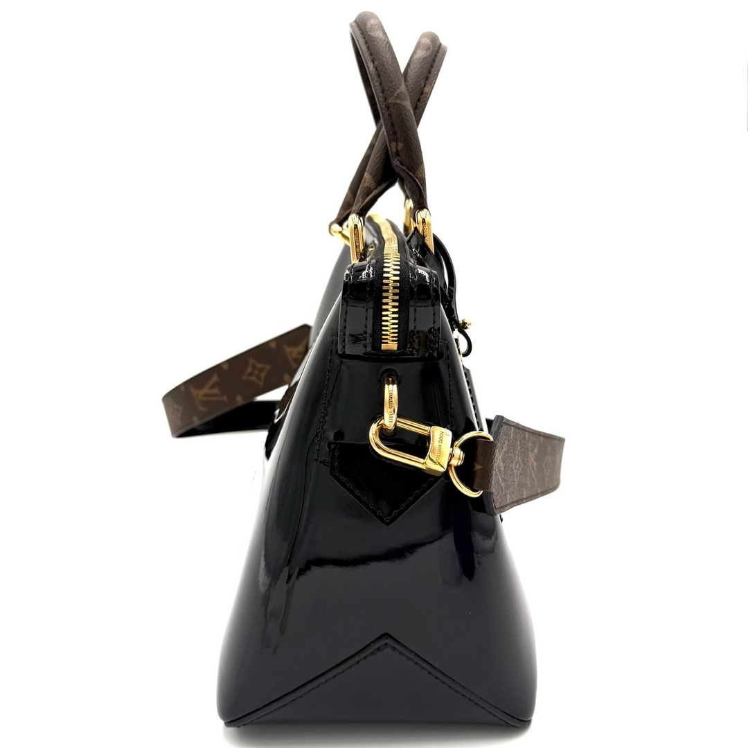 Miroir Vernis Leather Tote Bag