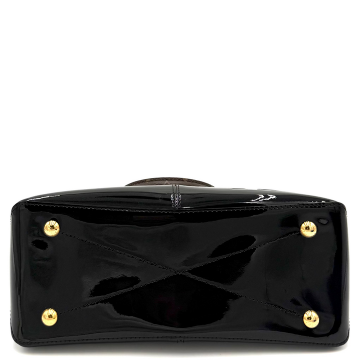 Miroir Vernis Leather Tote Bag