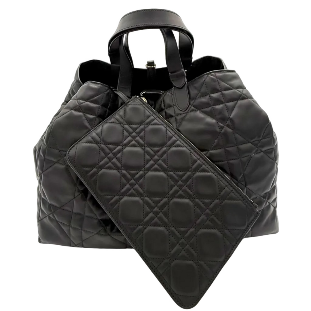 Always Large Macrocannage Calfskin Leather Bag