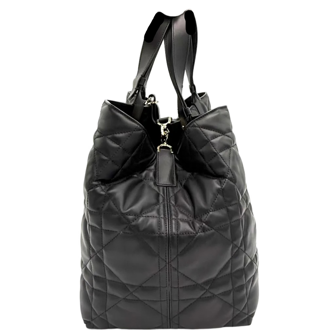 Always Large Macrocannage Calfskin Leather Bag