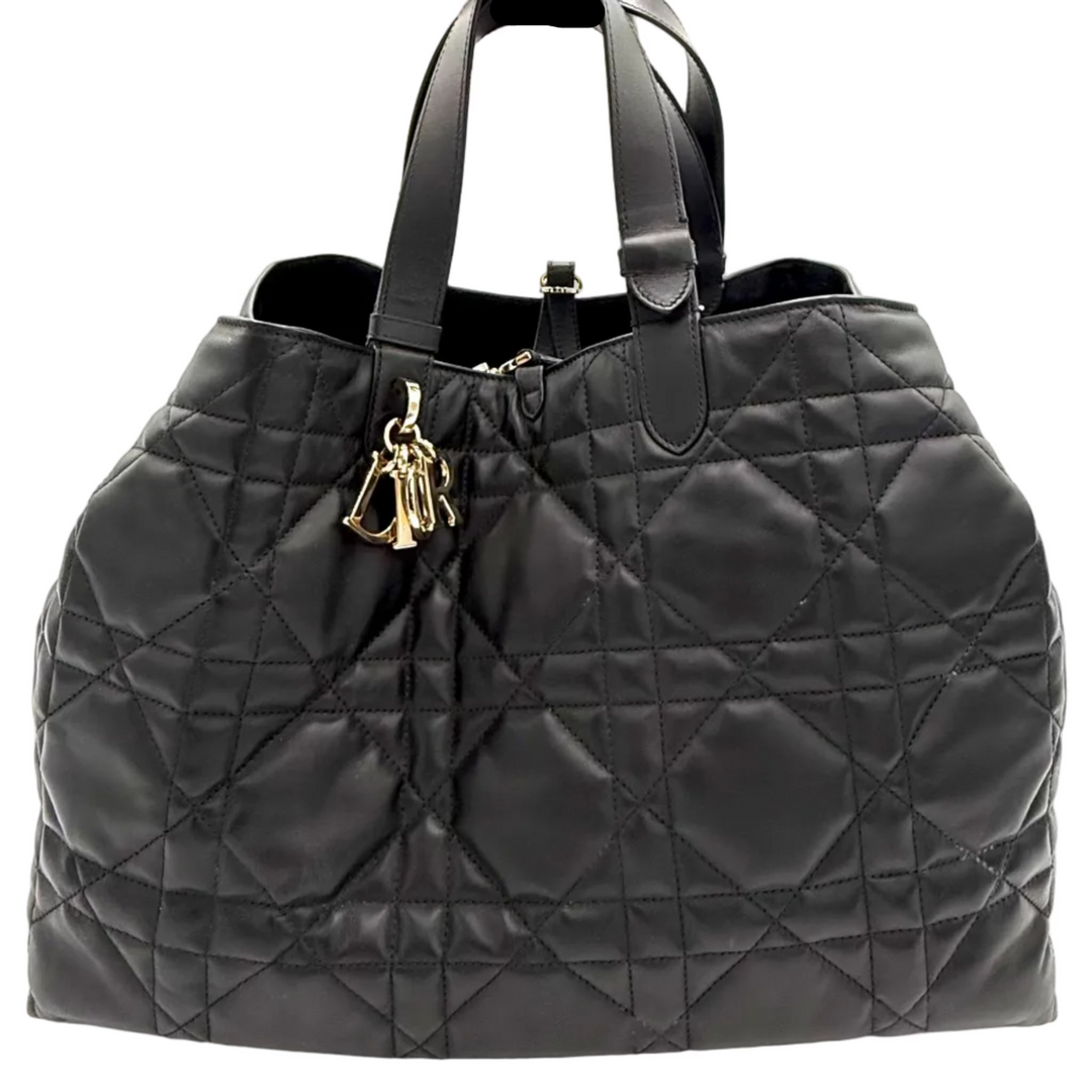 Always Large Macrocannage Calfskin Leather Bag