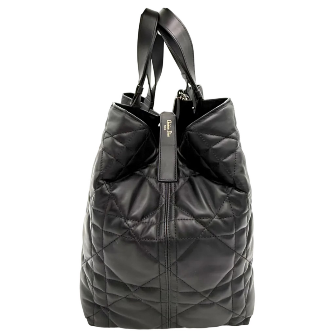 Always Large Macrocannage Calfskin Leather Bag