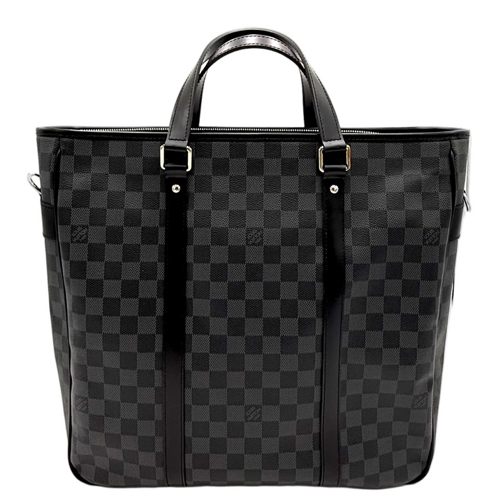 Tadao PM Damier Graphite Canvas Tote Bag