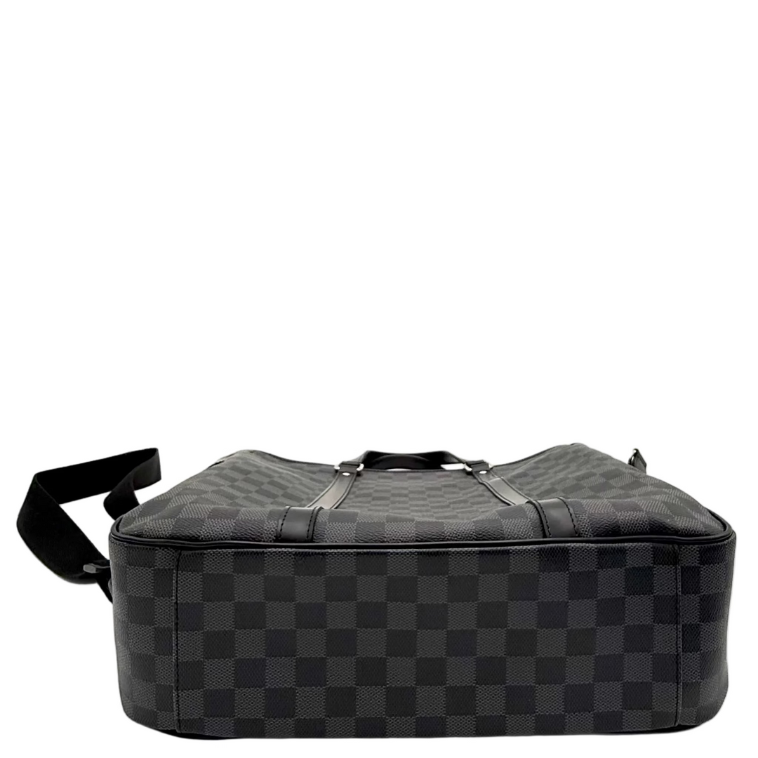 Tadao PM Damier Graphite Canvas Tote Bag