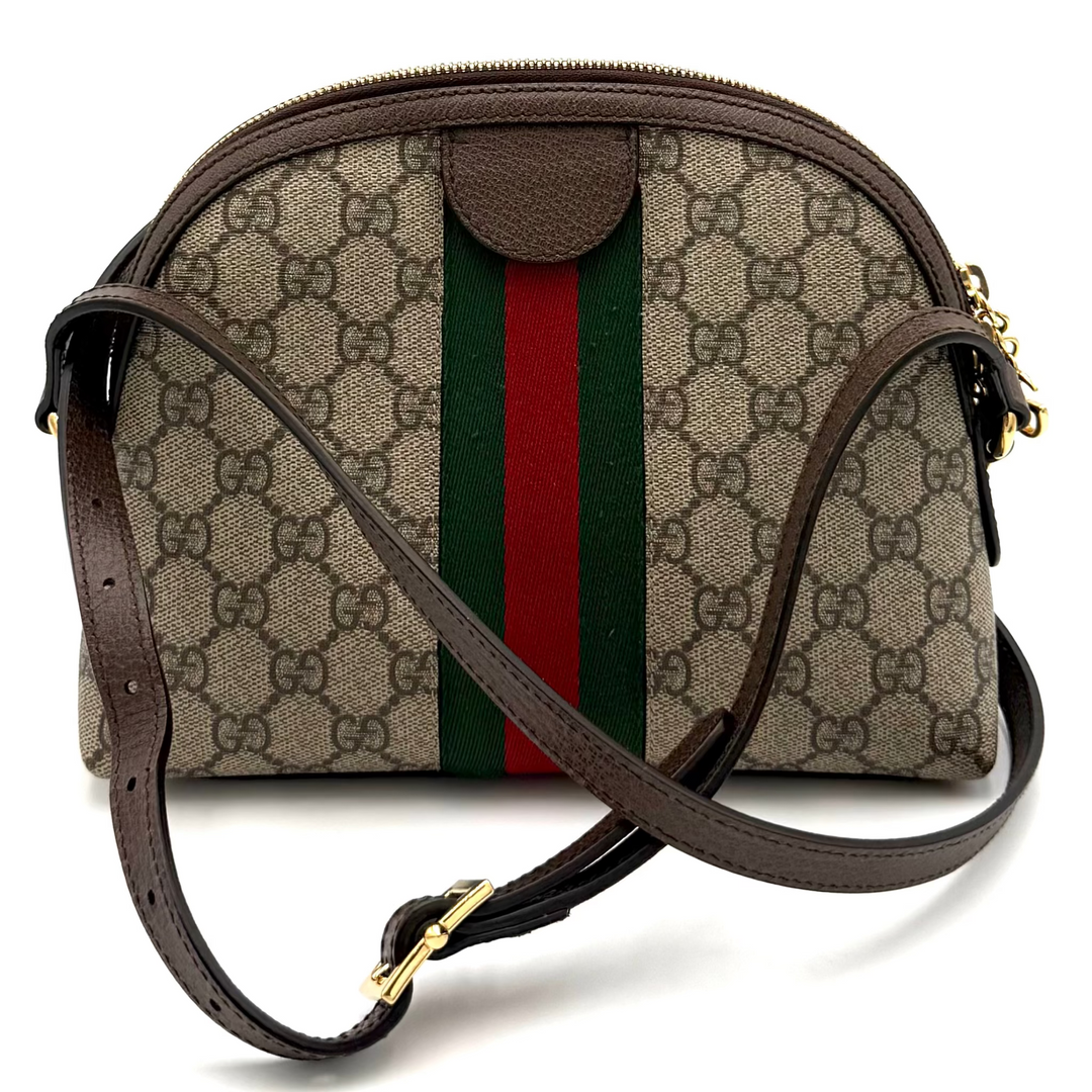 Ophidia Dome Shoulder Bag