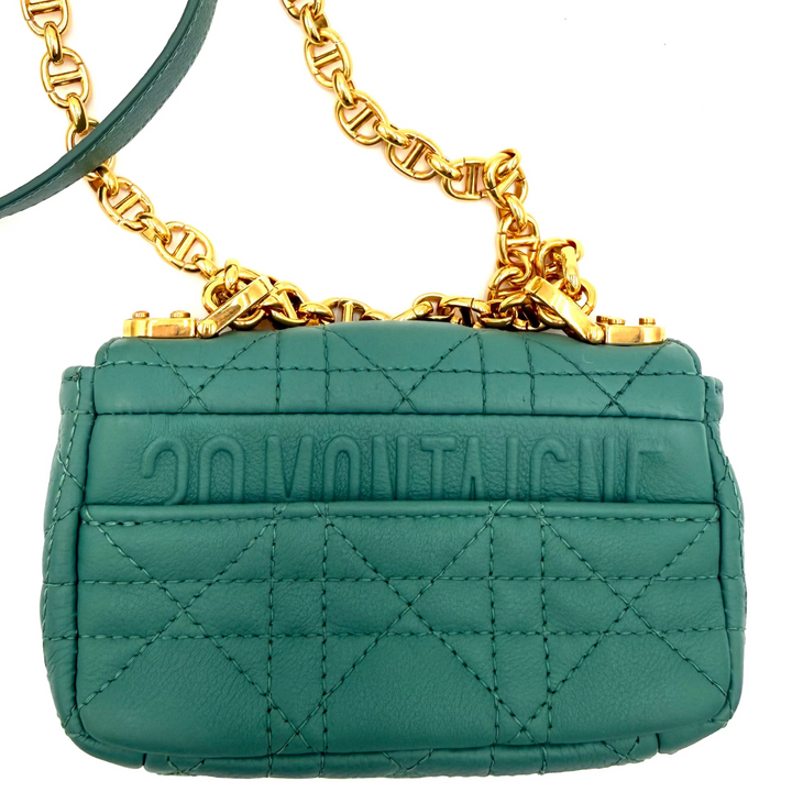 Caro Micro Cannage Quilted Leather Bag