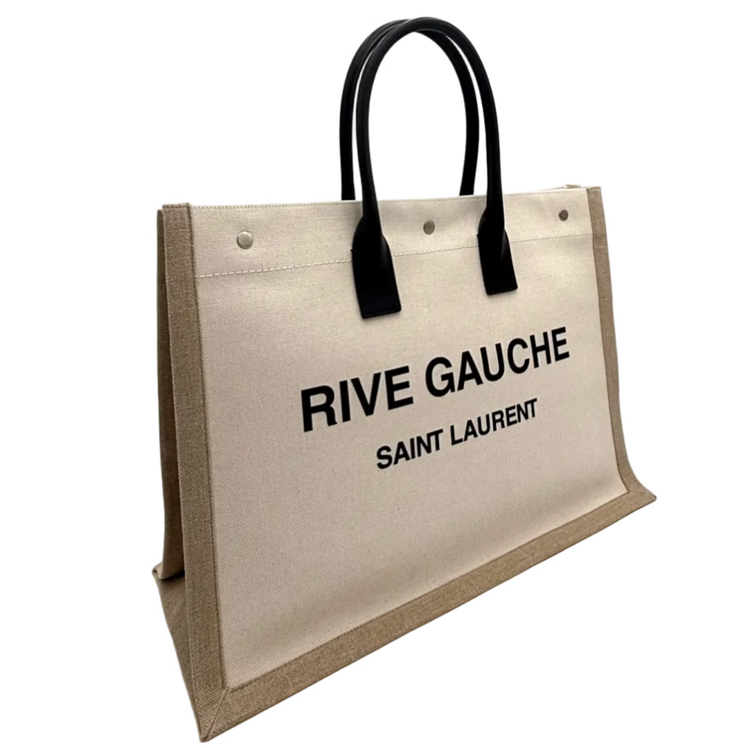 Rive Gauche Canvas Tote Bag