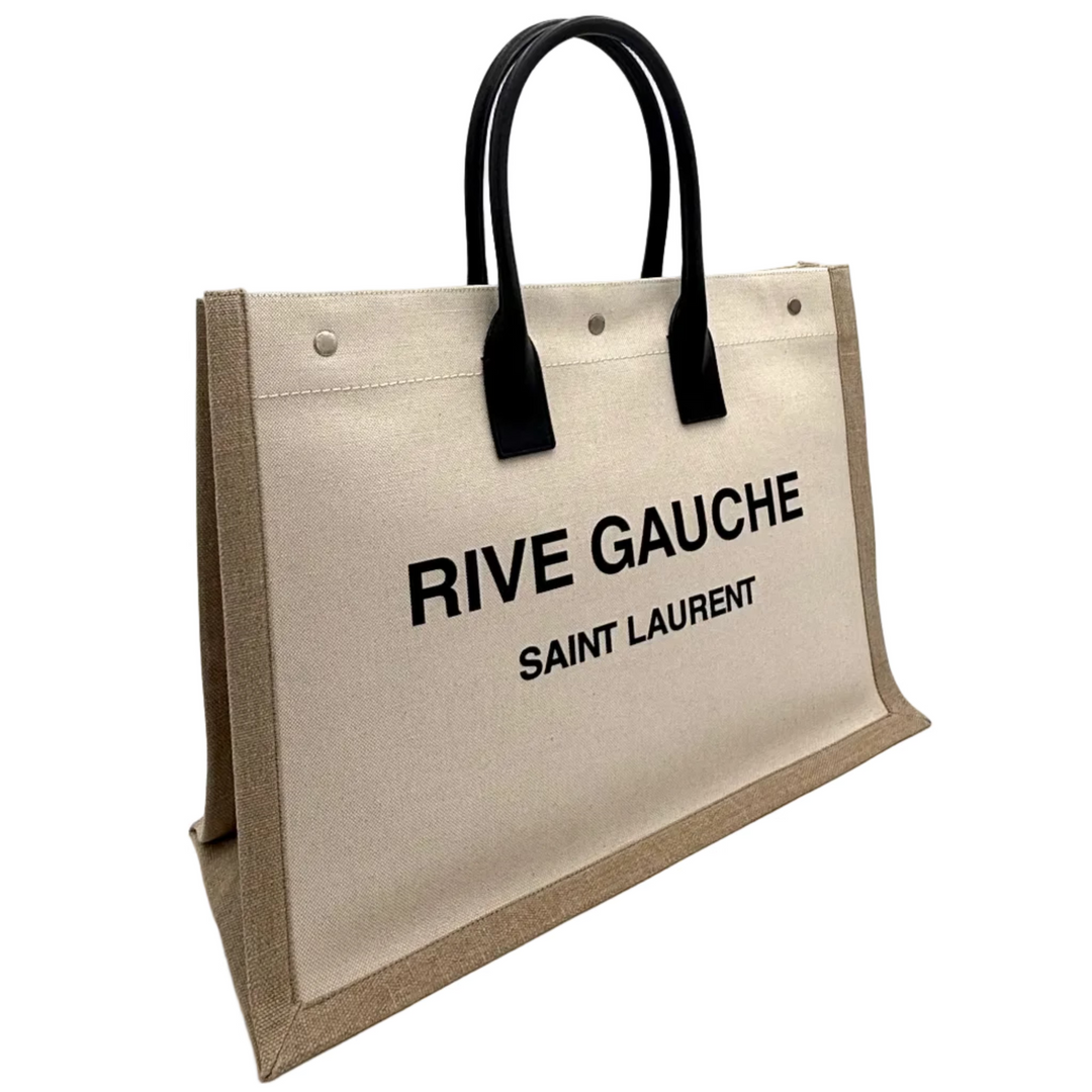 Rive Gauche Canvas Tote Bag