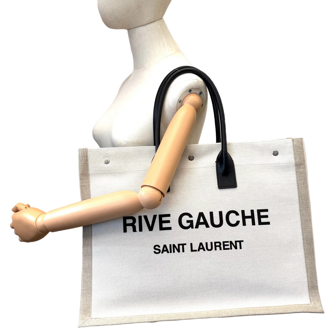 Rive Gauche Canvas Tote Bag