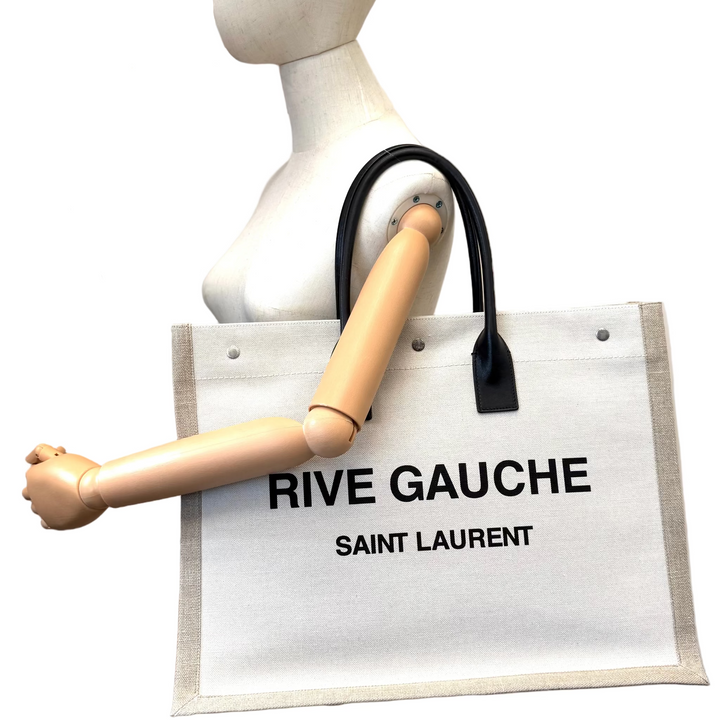 Rive Gauche Canvas Tote Bag