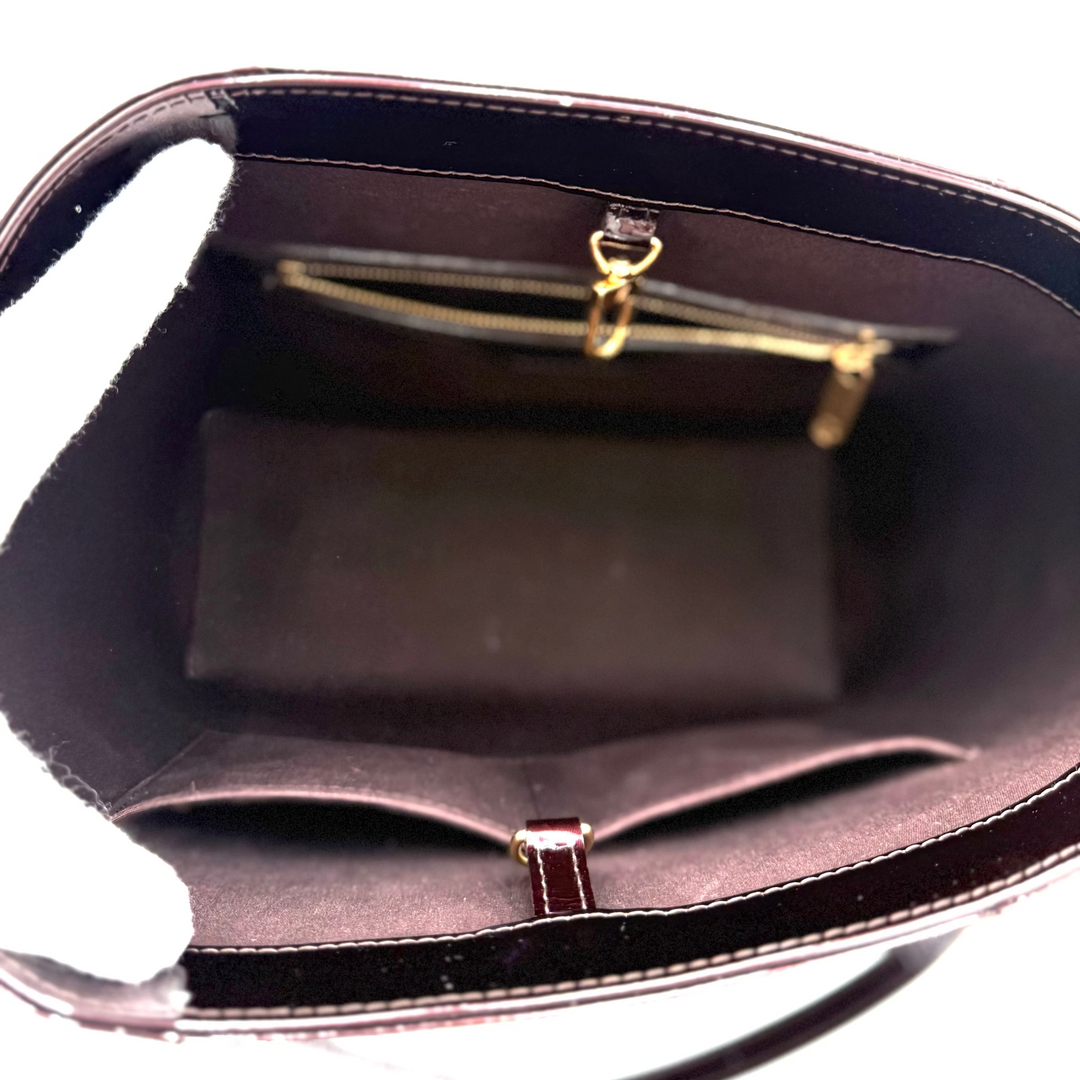 Monogram Vernis Amarante Tote