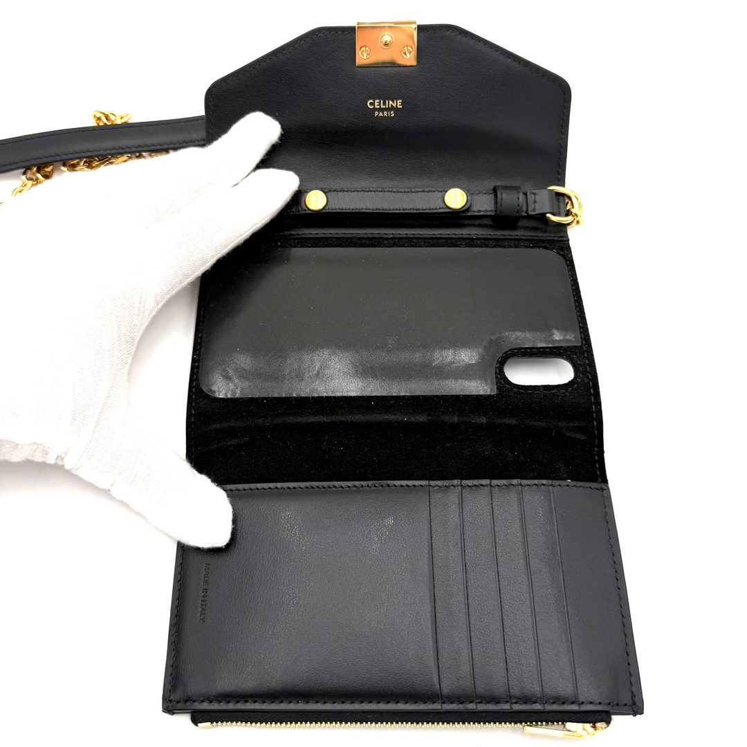 Celine C Phone Clutch Wallet on Chain