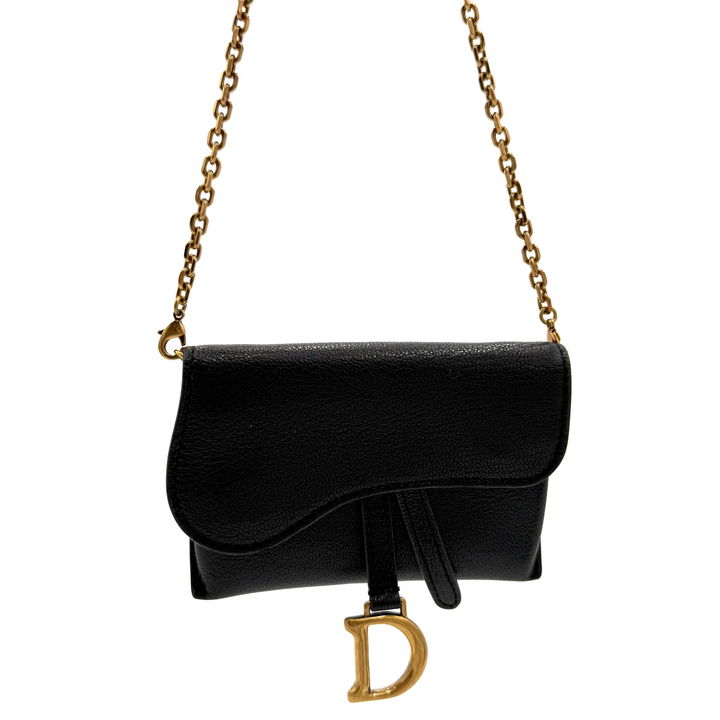 Saddle Nano Leather Belt Crossbody Bag