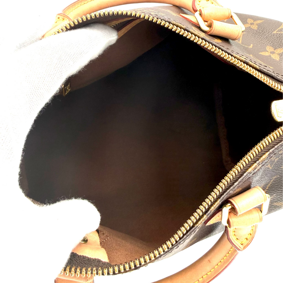 Speedy 25 Bandoulière Monogram Canvas Bag