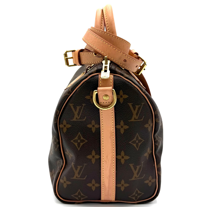 Speedy 25 Bandoulière Monogram Canvas Bag