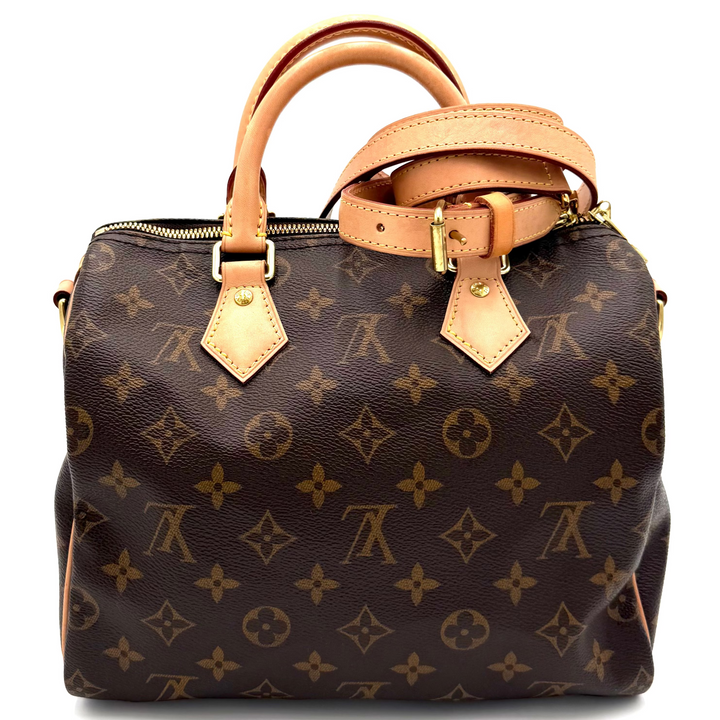 Speedy 25 Bandoulière Monogram Canvas Bag