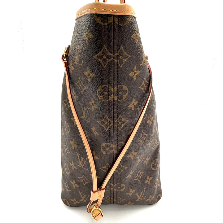 Neverfull GM Monogram Canvas Bag with Pouch