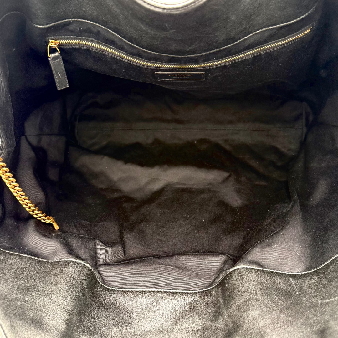 ICare Large Quilted Lambskin Bag with Pouch