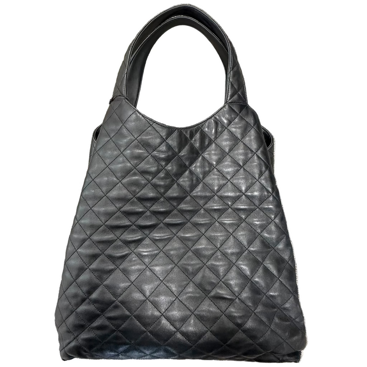 ICare Large Quilted Lambskin Bag with Pouch