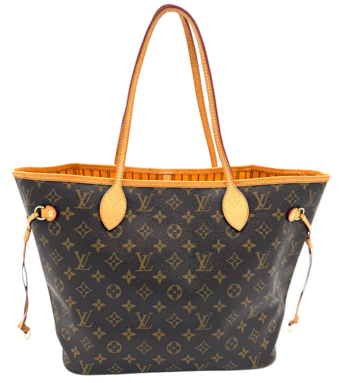 Monogram Neverfull MM with Pouch & Mimosa Interior