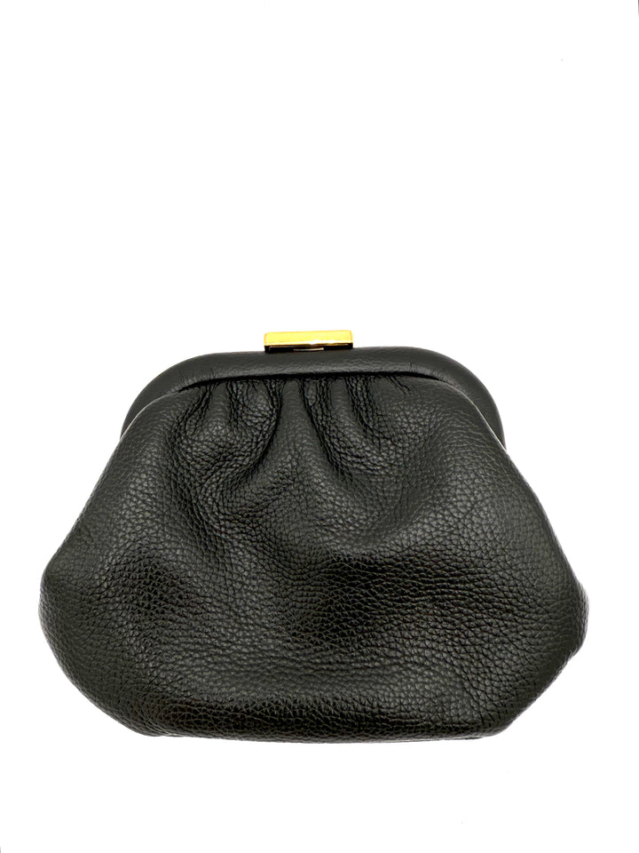 Cloud Grained Calfskin Leather Coin Purse