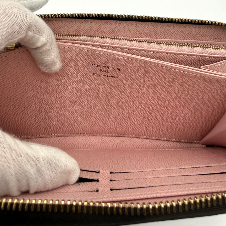 Damier Ebene Canvas Zippy Wallet