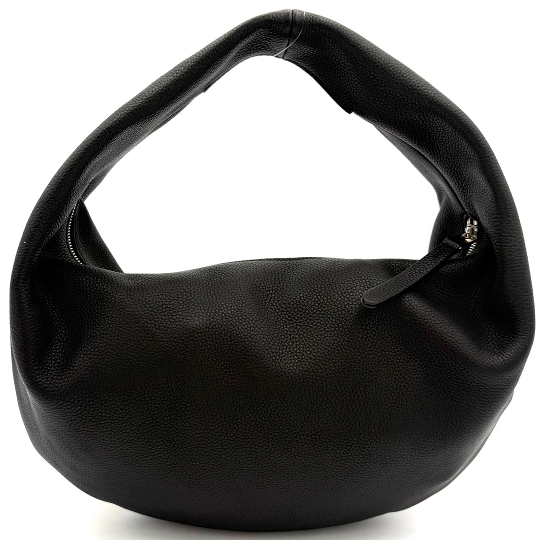 Olivia Medium Leather Hobo Bag