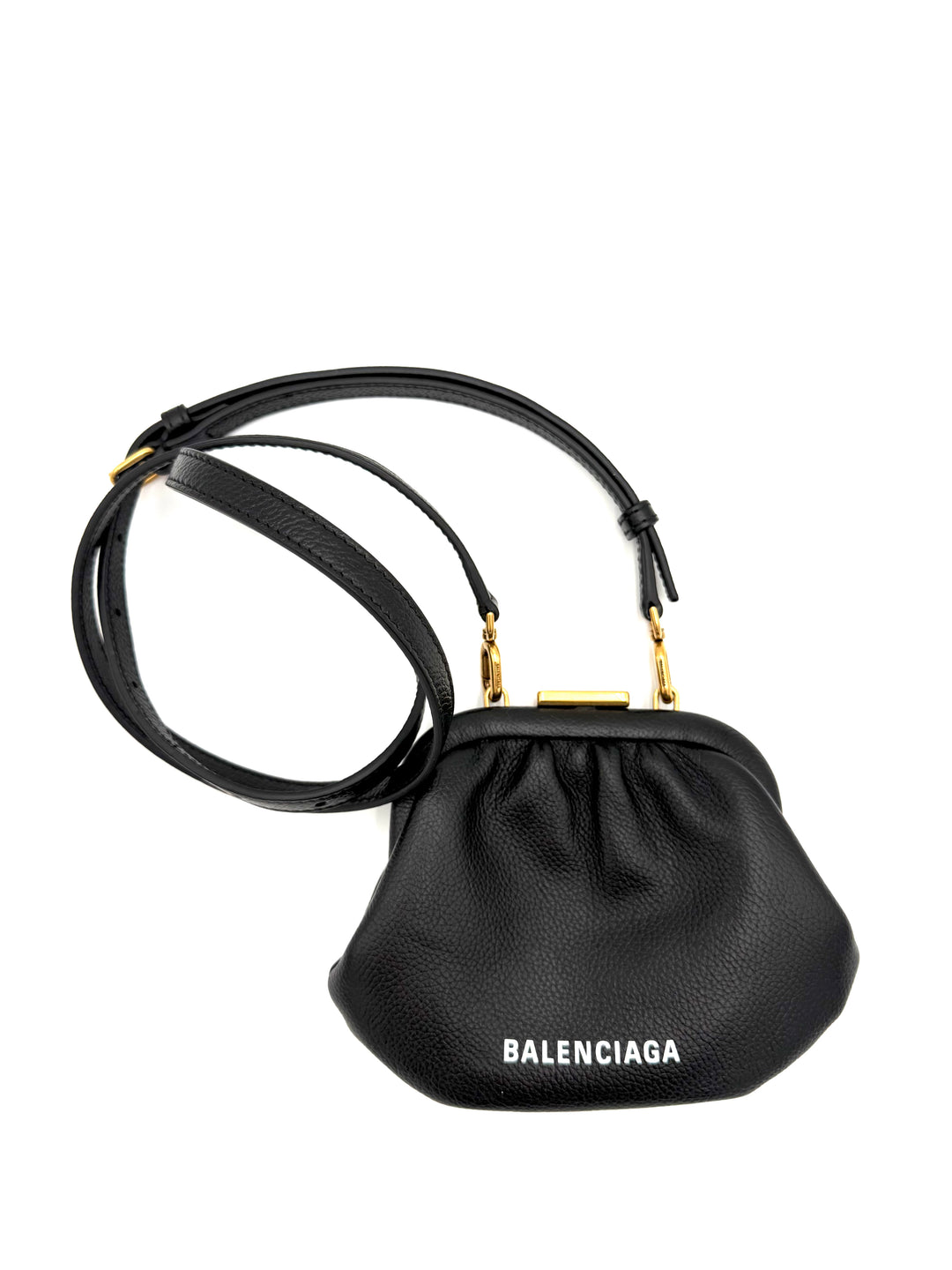 Cloud Grained Calfskin Leather Coin Purse