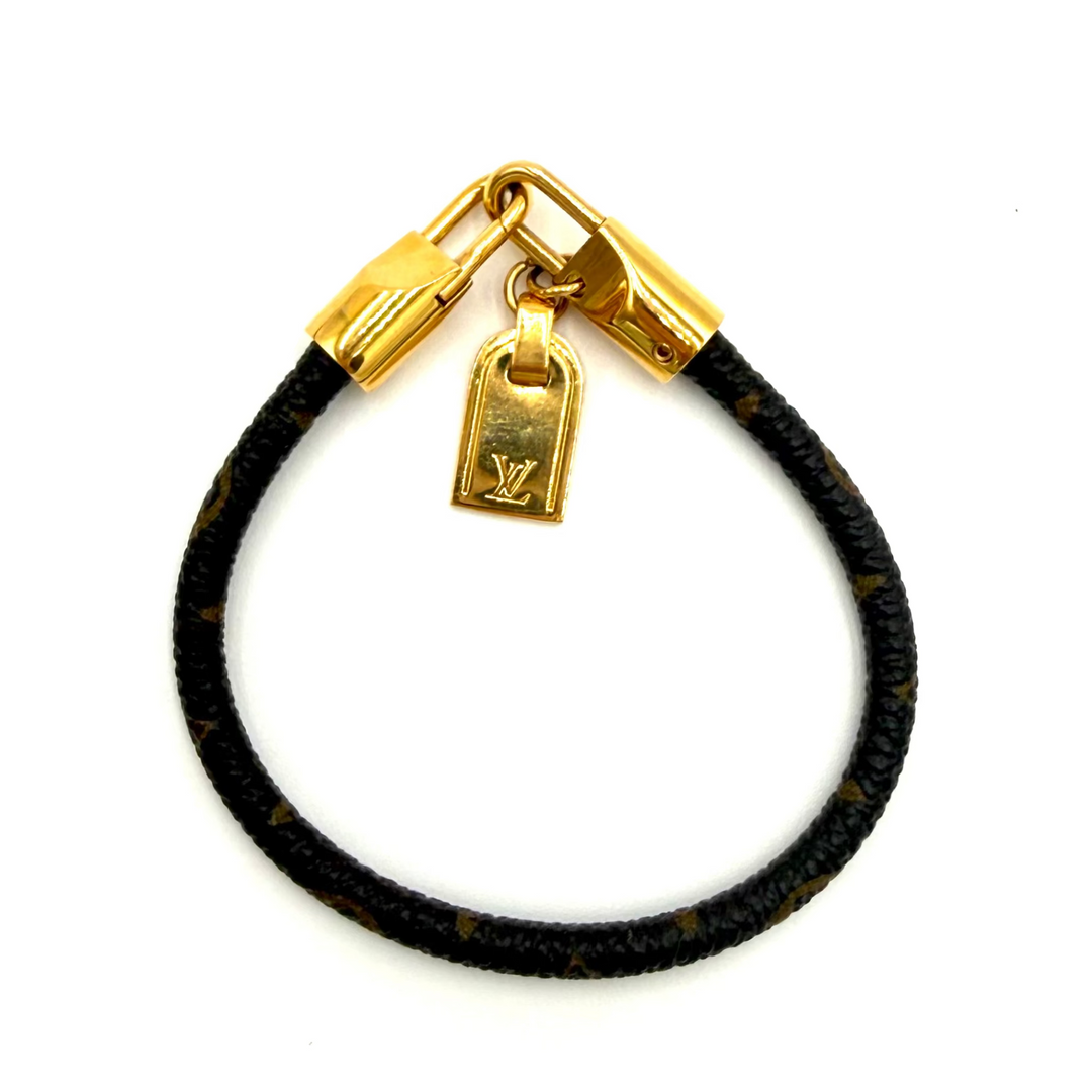 Luck It Monogram Canvas Bracelet