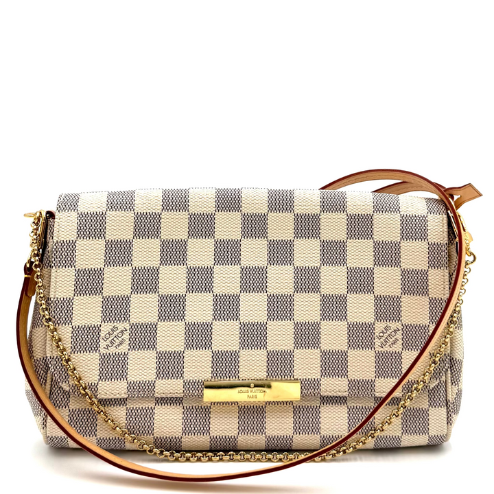 Favorite MM Damier Azur Crossbody Bag