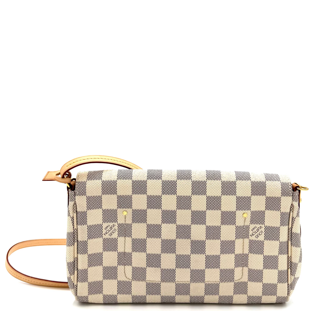Favorite MM Damier Azur Crossbody Bag