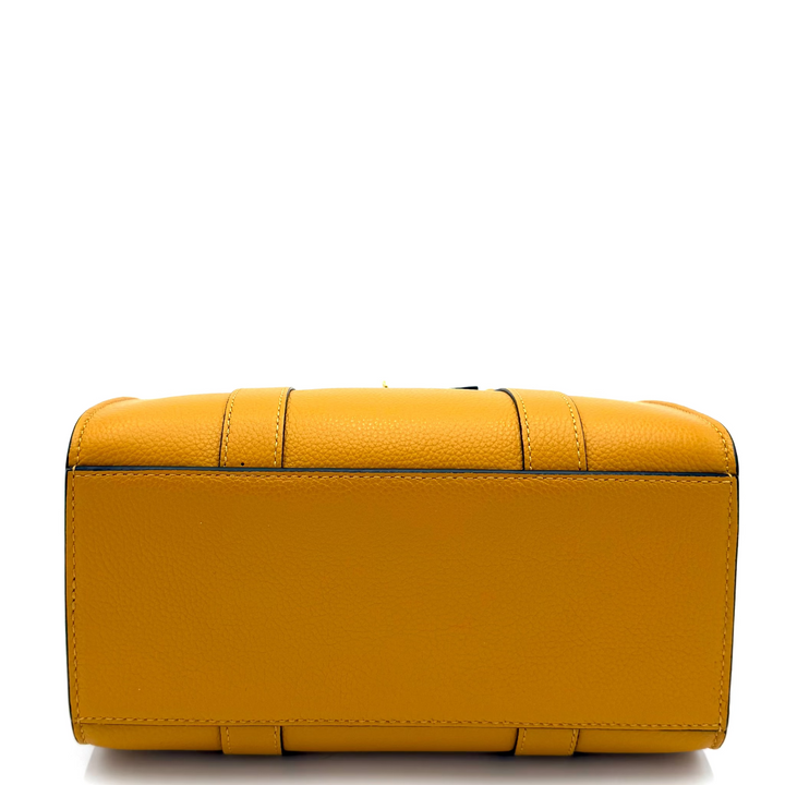 Bayswater Mini Zipped Grained Leather Bag