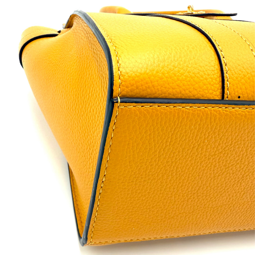 Bayswater Mini Zipped Grained Leather Bag