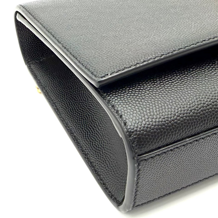 Kate Medium Grain de Poudre Embossed Leather Shoulder Bag