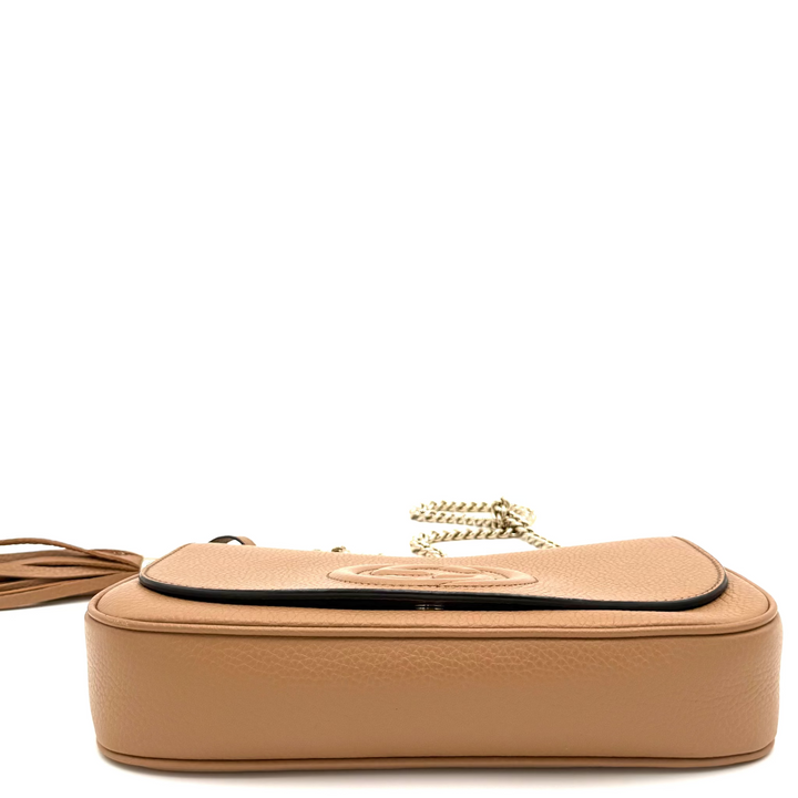 Leather Medium Soho Chain Crossbody Bag