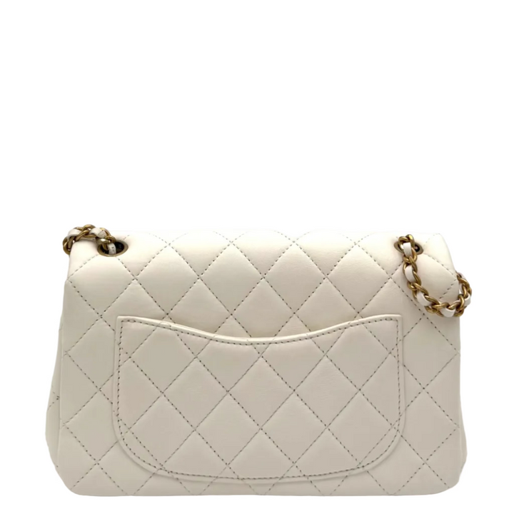 Pearl Crush Mini Rectangular Flap Bag