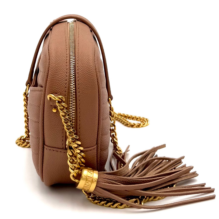 Mini Lou Grain de Poudre Crossbody Bag
