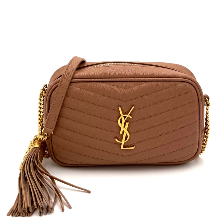 Mini Lou Grain de Poudre Crossbody Bag