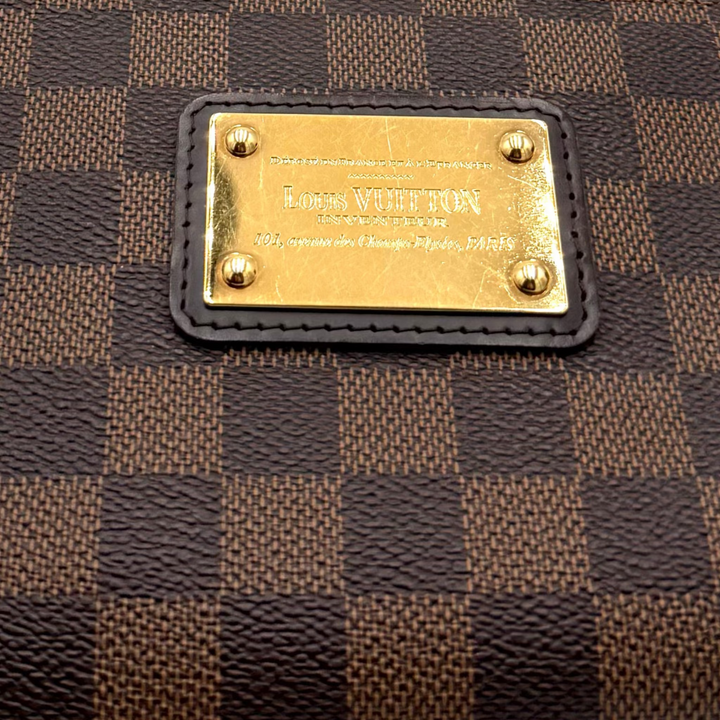 Eva Damier Ebene Canvas Crossbody Bag