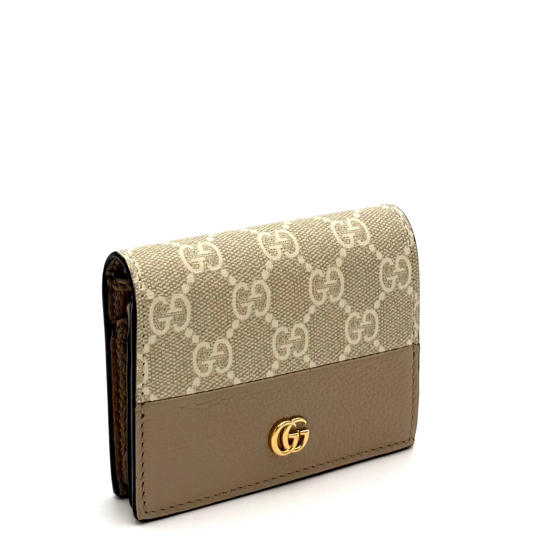 Bi Colour GG Marmont Small Wallet