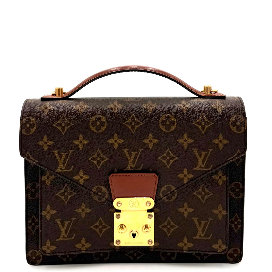 Vintage Monogram Canvas Monceau 26 Crossbody Bag