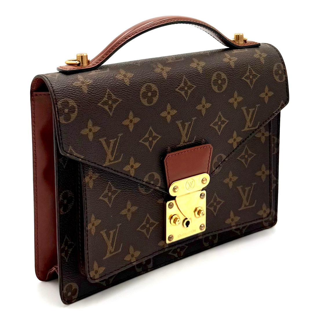 Vintage Monogram Canvas Monceau 26 Crossbody Bag