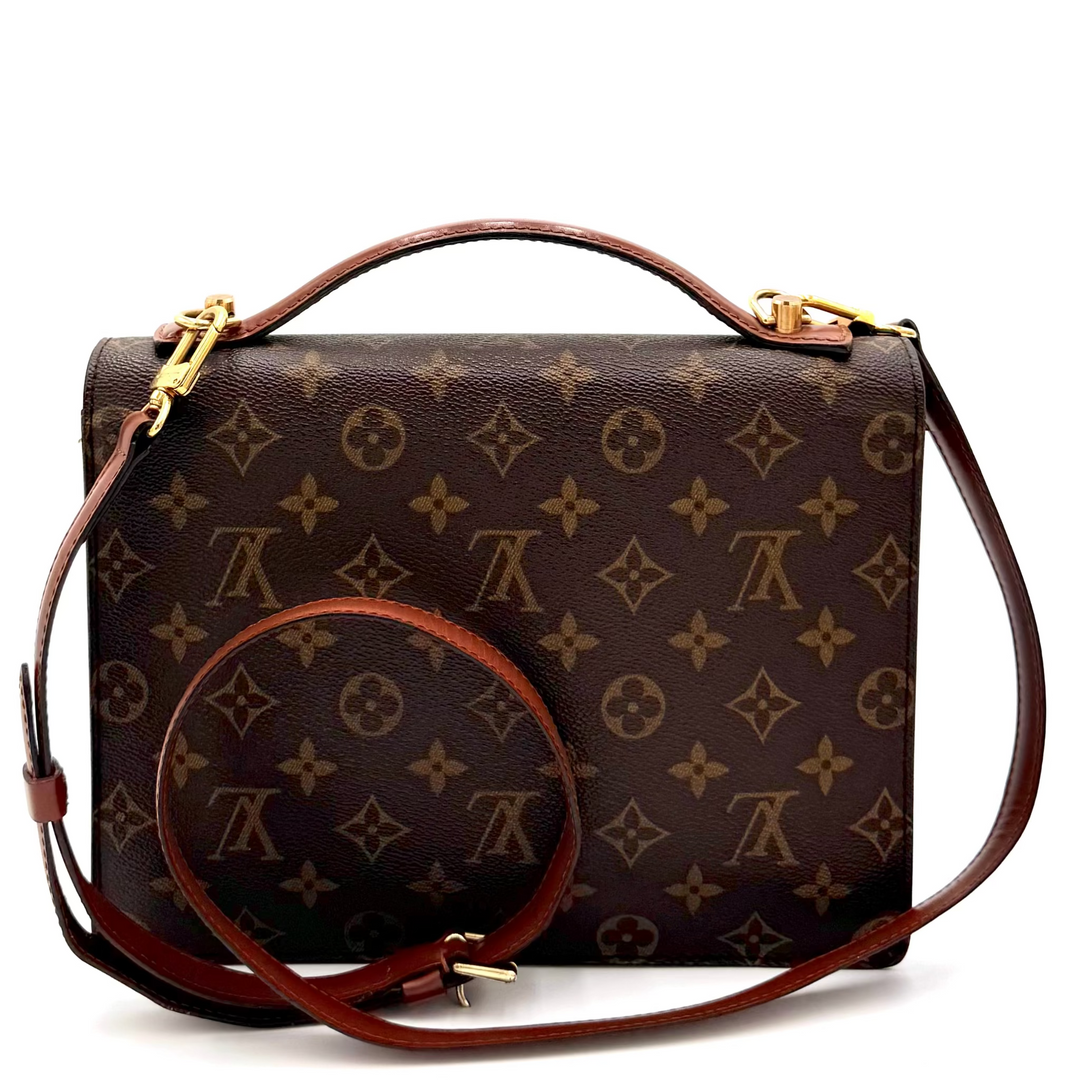 Vintage Monogram Canvas Monceau 26 Crossbody Bag